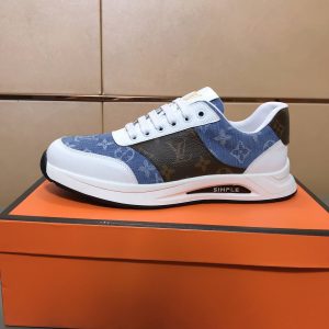 Luxury Aaa Louis Vuitton Cowhide Casual Shoes