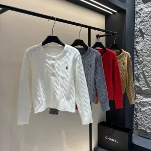 Designer Ralph Lauren Long-Sleeved Sweater