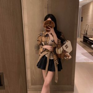 1:1 High Quality Burberry Leather Shirt
