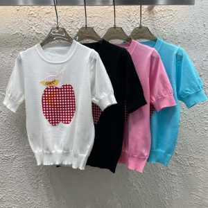 High Quality Aaa Gucci Jacquard Short Sleeves