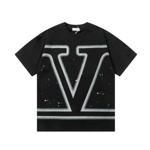 High Quality Valentino Brick Short-Sleeved T-Shirt For Spring