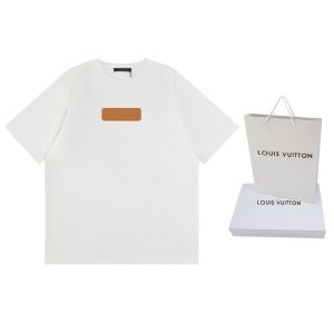 Luxury Louis Vuitton Cotton Short-Sleeved T-Shirt