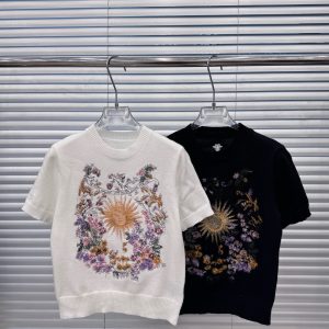 Luxury Designer Dior Short Sleeves