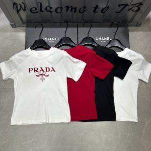 Designer Prada Short-Sleeved T-Shirt