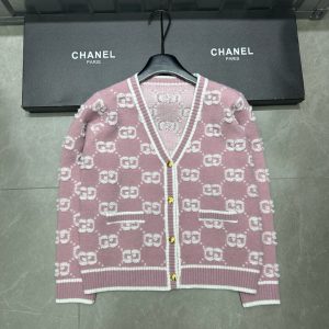 1:1 Aaa Gucci Gold Long-Sleeved Shirt