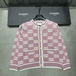 Luxury Gucci Gold Long-Sleeved Shirt