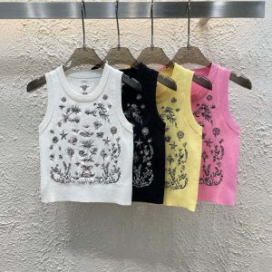 Luxury Designer Dior Stone Vest