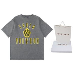 Aaa Louis Vuitton Jacquard Short Sleeves