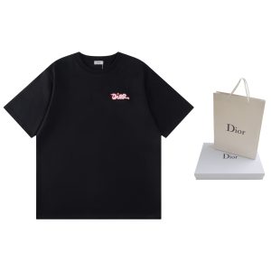 Designer Aaa Dior Cotton Short-Sleeved T-Shirt