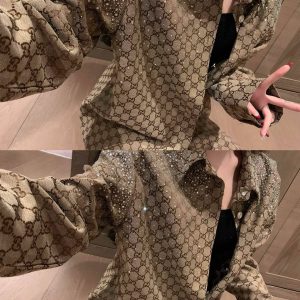 High Quality Luxury Gucci Denim Outerwear