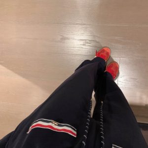 Designer Luxury Thom Browne Gold Trousers