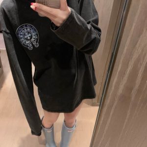 Designer 1:1 Chrome Hearts Stone Long-Sleeved T-Shirt