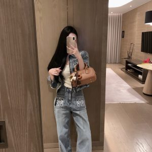 1:1 Designer Loewe Denim Trousers