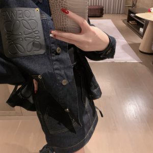 High Quality Aaa Loewe Denim Outerwear