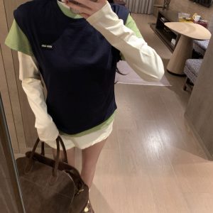 1:1 High Quality Miu Miu Long-Sleeved