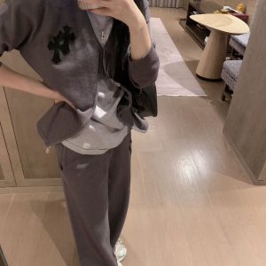 Luxury Aaa Chrome Hearts Leather Trousers