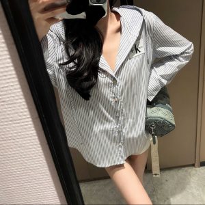 High Quality Calvin Klein Leather Shirt