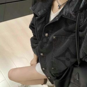 Luxury Louis Vuitton Denim Outerwear