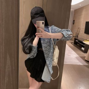 1:1 Aaa Dior Denim Shirts