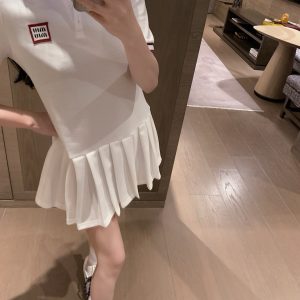 High Quality Luxury Miu Miu Short-Sleeved Shirts