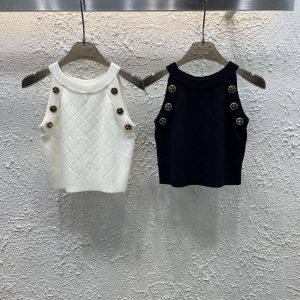 High Quality 1:1 Celine Diamond Vest