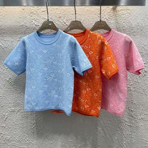 Luxury 1:1 Dior Jacquard Short Sleeves