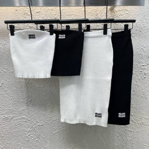 Luxury Miu Miu Jacquard Set