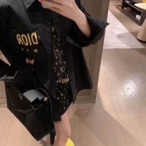 Luxury Dior Long-Sleeved Shirt