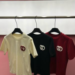 Luxury Gucci Short-Sleeved Shirts