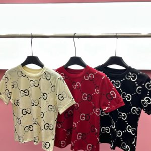 Aaa Gucci Diamond Short-Sleeved T-Shirt