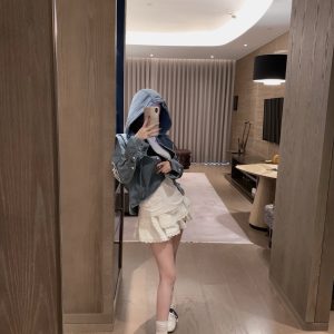 High Quality 1:1 Loewe Denim Outerwear