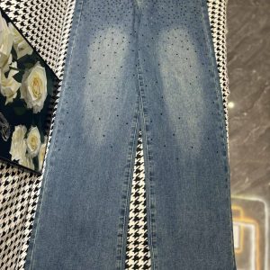 Luxury Aaa Miu Miu Stone Pants