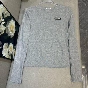 Luxury Miu Miu Long-Sleeved Base Layer