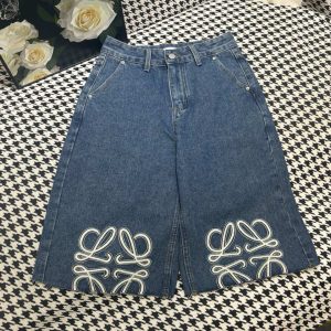 Luxury Loewe Denim Shorts