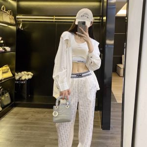 Luxury High Quality Dior Wide-Leg Pants