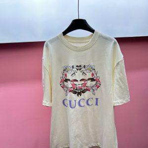 High Quality Luxury Gucci Short-Sleeved T-Shirt