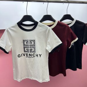 Luxury 1:1 Givenchy Stone Short-Sleeved T-Shirt