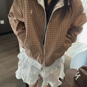 Designer Ralph Lauren Plaid Coat
