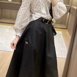 Designer Aaa Prada Jacquard Belt