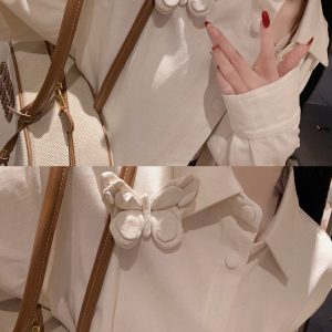 Luxury Designer Valentino Cotton Coat