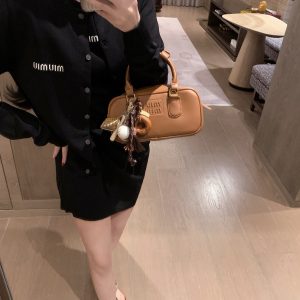 Aaa Luxury Miu Miu Jacquard Long-Sleeved