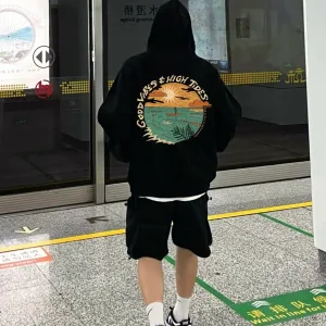 Luxury The North Face Hoodie Ash Cotton Pure Fleece Easy To Match