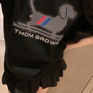 Luxury High Quality Thom Browne Stone Short-Sleeved Shirts