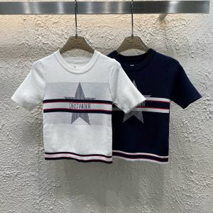 1:1 Luxury Dior Jacquard Short Sleeves
