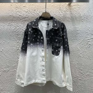 Aaa Louis Vuitton Denim Shirt