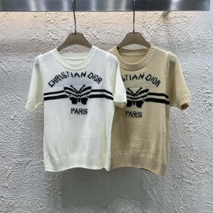 1:1 Dior Jacquard Short Sleeves