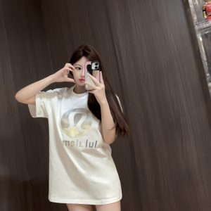 Aaa Lululemon Silver Short-Sleeved T-Shirt