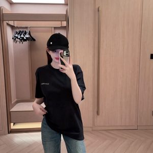 Luxury High Quality Chanel Stone Short-Sleeved T-Shirt