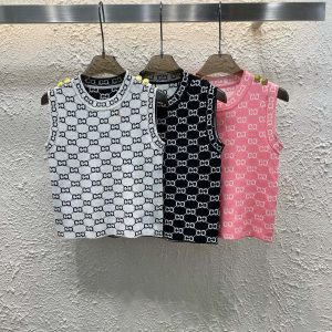 High Quality Designer Gucci Gold Vest