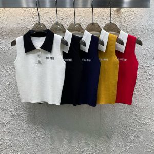 High Quality Aaa Miu Miu Vest